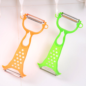 ที่ปอกผลไม้อเนกประสงค์ ใบมีดสแตนเลส ด้ามจับ PP อุปกรณ์ครัวสำหรับผัก - Product Image 5