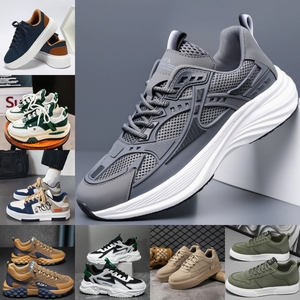 Calzado Deportivo Masculino de Moda, Estilos Populares en Venta, Tendencia Retro 2026, Zapatos Deportivos Casuales de Corte Bajo, Planos, en Inventario - Product Image 1