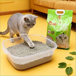 ทรายแมวเบนโทไนต์ ดองไนเพ็ทส์ ย่อยสลายได้ ไม่เป็นฝุ่น 99% ควบคุมกลิ่น จับตัวเป็นก้อนเร็ว 8 กก. - Product Image 1