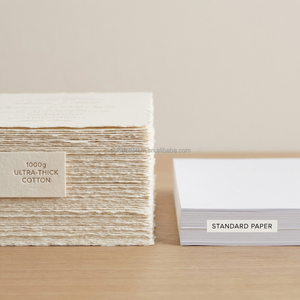 Suite di Inviti Matrimoniali di Lusso in Carta di Cotone Ultra Spessa Bianca con Bordo Frastagliato a Mano, Sigillo in Cera, RSVP e Stampa Personalizzata Letterpress - Product Image 5