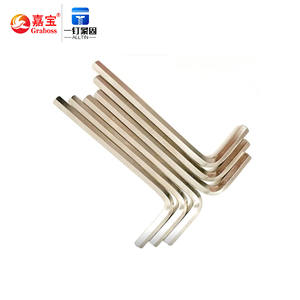 Alta qualità CRV acciaio <span class=keywords><strong>chiave</strong></span> <span class=keywords><strong>esagonale</strong></span> L tipo testa piatta 0.9mm-27mm dimensione metrica nichel duro placcato eccellente trattamento termico - Product Image 2