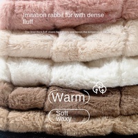 Chapeau Bob Femme Automne Hiver Doux et Mignon en Peluche Style Coréen – Nouveau Design Chaud et Décontracté en Fausse Fourrure pour l'Hiver