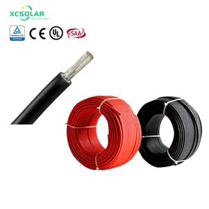 Solar Battery Cable Connectors Dc Pv 6mm Electrical Cable 10mm Solar Photovoltaic Extension Panel 6mm2 High Quality Wiring Cable