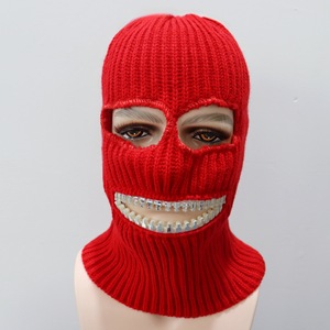 Maschera da sci <span class=keywords><strong>con</strong></span> denti in oro <span class=keywords><strong>con</strong></span> cerniera <span class=keywords><strong>con</strong></span> maschera per denti <span class=keywords><strong>con</strong></span> maschera per denti in oro grande maschera da denti lavorato a maglia cappello caldo divertente <span class=keywords><strong>con</strong></span> cerniera passamontagna - Product Image 6