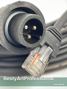 BESTYART/ Adaptateur XLR3 <span class=keywords><strong>DMX</strong></span> <span class=keywords><strong>3</strong></span> <span class=keywords><strong>broches</strong></span> femelle vers câble RJ45 - Product Image 3