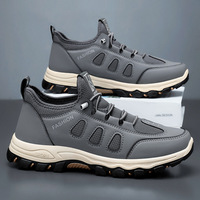 Chaussures de randonnée antidérapantes pour le printemps, grandes tailles, pour hommes d'âge moyen et personnes âgées.