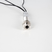 Microphone de contact piézo-électrique en métal professionnel pour micro vibraphone guitare avec accessoires noirs
