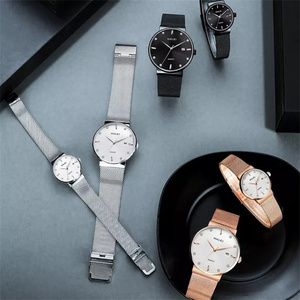 Montre à quartz HALEI neuve et originale pour homme, étanche 3 ATM, en acier inoxydable, mouvement japonais, vente en gros - Product Image 4