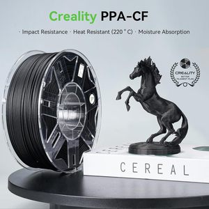 Creality PPA-CF 1kg Filament pour imprimante 3D noir en fibre de carbone 15% haute performance - Product Image 4