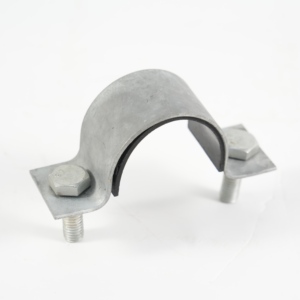Pince à anneau en acier inoxydable ITP Absorption des chocs Marine Hydraulique Spécial PTFE Étanchéité Galvanisé Collier de serrage en forme de U 15-600 DN - Product Image 5