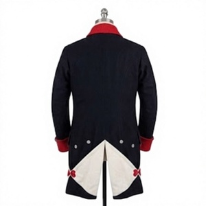 Manteau Britannique Continental en Laine Imperméable pour Homme, Style Révolutionnaire, Double Boutonnage, Costume Historique Sur Mesure - Product Image 4