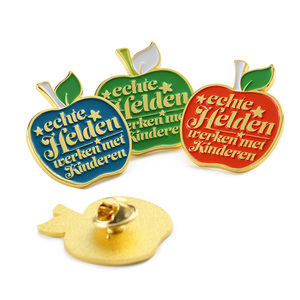Pin Irregular Chapado en Oro OEM, Esmalte Suave Resistente a la Decoloración, Multiusos para Premios Docentes, Eventos Escolares y Promoción de Obras Benéficas - Product Image 1