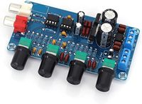 XH-M164 NE5532 Stereo Ön Amplifikatör Ton Kartı Değiştirme AUDL OEM OEMo 4 Kanal Amplifikatör Kontrol Devresi 105x54mm