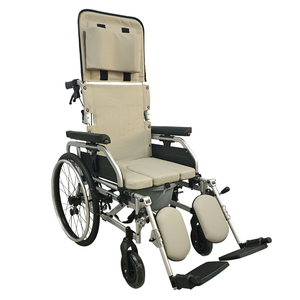 <span class=keywords><strong>Fauteuil</strong></span> <span class=keywords><strong>roulant</strong></span> multifonctionnel <span class=keywords><strong>haut</strong></span> <span class=keywords><strong>de</strong></span> <span class=keywords><strong>gamme</strong></span>, portable, avec dossier <span class=keywords><strong>haut</strong></span>, en aluminium - Product Image 2