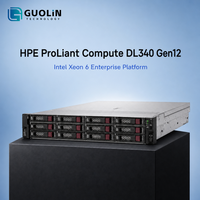 Serveur d'entreprise HPE ProLiant DL340 Gen12 2U prêt à être expédié, achat en gros