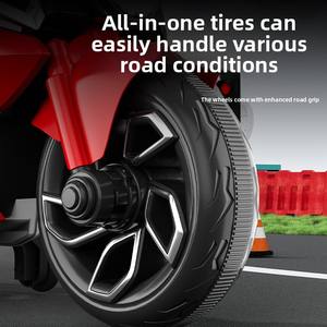 Nuovo modello transfrontaliero Extra-Large ricaricabile Ride-on Car per ragazzi e ragazze di età compresa tra <span class=keywords><strong>2</strong></span> e 8 anni, simulazione di motociclette elettriche a due ruote - Product Image 4