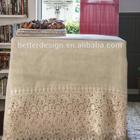 Rideau de cuisine vintage tissé en macramé massif avec œillets inclus accessoires de traitement pour fenêtre de lucarne à usage domestique