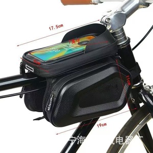 Bolsa Impermeable Rígida para Cuadro de Bicicleta con Pantalla Táctil Superior para Teléfono Móvil de 7 Pulgadas, Bolsa de Almacenamiento para Ciclismo - Product Image 5
