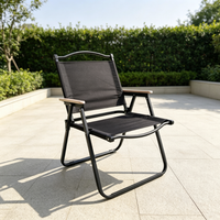 Chaise de pique-nique d'extérieur BSCI, chaise pliante légère et portable pour le camping, chaise pliable pour la plage