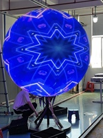 Écran sphérique LED personnalisé pour intérieur et extérieur P1 P2 P2.5 P3 P4 Diamètre du globe Affichage LED de la sphère en forme d'écran