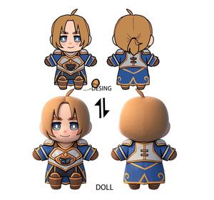 Tùy Chỉnh Plushies Đồ Chơi Tùy Chỉnh Búp Bê Sang Trọng Plushie Tùy Chỉnh Phim Hoạt Hình Phim Hoạt Hình Trò Chơi Phim Video Thú Nhồi Bông Chân Dung Con Người - Product Image 3