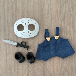 Phim Hoạt Hình Đồ Chơi Halloween Kinh Dị Búp Bê Mặt Nạ Đáng Sợ Cho Ăn Mặc Quy Mô 1:8 Cá Nhân Chất Liệu Nhựa Cross-Biên Giới Sản Phẩm Mới - Product Image 4