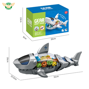 Nouvelle arrivée Électrique Gear Jouet Transparent Gear Électrique Requin <span class=keywords><strong>Modèle</strong></span> Swing Lumineux Musique <span class=keywords><strong>Concept</strong></span> Jouet Voiture - Product Image 6