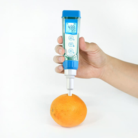 pH-mètre 7-en-1 PH60S-Z avec calibration automatique 1-3 points -2~16pH, kit testeur de pH portable avec application mobile pour aliments, solides et liquides visqueux