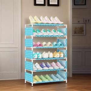 Giá để giày nhiều tầng chống bụi chắc chắn, nhỏ gọn, tiện dụng cho phòng khách, sinh viên, người thuê nhà, ký túc xá - Product Image 2