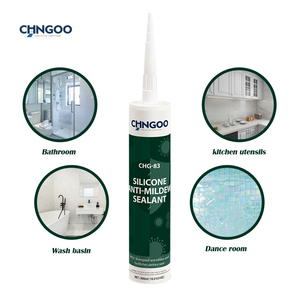 CHNGOO 300ml Branco Anti-Bacteriano Silicone Selante Um Componente Anti-Mildew com Ampla Faixa de Aplicação Boa Qualidade - Product Image 1