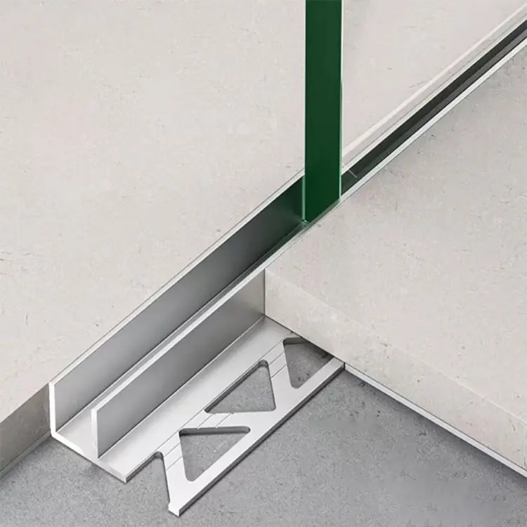 Fabrikant Groothandel Keramische Binnenkant Glas Houder Profielen Aluminium Tegel Trim Voor Badkamer Decoratie