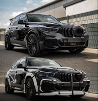 Kit carrosserie large en fibre de carbone pour BMW X5 G05 F95, diffuseur avant en fibre de carbone pour X5 G05 F95, spoiler, kit carrosserie large
