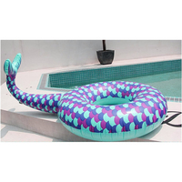 Piscine Flottante pour Chiens et Chats - Matériau PVC Gonflable - Gardez votre animal au sec - Radeau en forme de patte de chiot - Marque Sunshine - Taille personnalisée