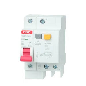 3P+N RCBO OEM 30MA 6A 10A 16A 20A 25A 32A 40A Earth Leakage Circuit Breaker with Overload Protection