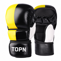 Gants de Sparring MMA en Cuir PU Professionnels Personnalisables avec Logo, Sangle de Poignet Réglable pour l'Entraînement au Grappling et aux Arts Martiaux – Vente en Gros