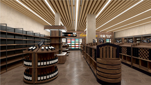 Estanterías Comerciales para Hipermercados, Exhibidores Resistentes para Tiendas Minoristas, Proyecto de Exhibición para Tiendas Completas - Product Image 4