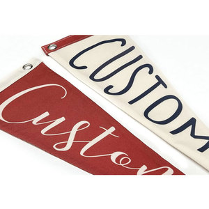 Toàn Bộ Bán Chất Lượng Cao Cảm Thấy Tùy Chỉnh Thiết Kế Thăng Hoa In Ấn Thể Thao Cờ Biểu Ngữ Mini Câu Lạc Bộ Trường Cờ Trang Trí Cắm Trại - Product Image 3