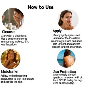 Crema Facial y <span class=keywords><strong>para</strong></span> Cuello con Retinol, Antienvejecimiento, Antiarrugas, Vitamina C, Hidratante, Cuidado <span class=keywords><strong>de</strong></span> <span class=keywords><strong>la</strong></span> Piel, <span class=keywords><strong>Tratamiento</strong></span> Facial <span class=keywords><strong>de</strong></span> Lujo - Product Image 6