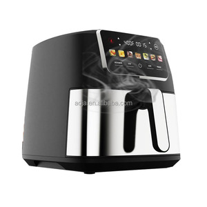 Freidora de aire crujiente 4 en 1, horno 1.5L 4L, dos ollas, olla antiadherente cuadrada, gran oferta, cocina doméstica, pantalla táctil eléctrica, aprobado por la CE - Product Image 6