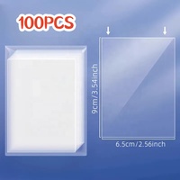 Lot de 100+100 protège-cartes rigides et pochettes 3x4 pouces 35pt pour cartes de baseball – Vente en gros