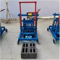 Machine manuelle compacte pour la fabrication de blocs de béton, neuve, pour la production de briques creuses en ciment pour la construction