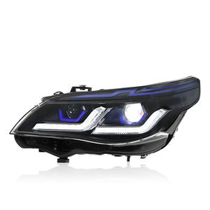 Conjunto de Faros Delanteros para <span class=keywords><strong>BMW</strong></span> Serie 5 <span class=keywords><strong>E60</strong></span> 2003-2010, Modificados con Lentes LED de Nuevo Estilo y DRL Doble L - Product Image 3