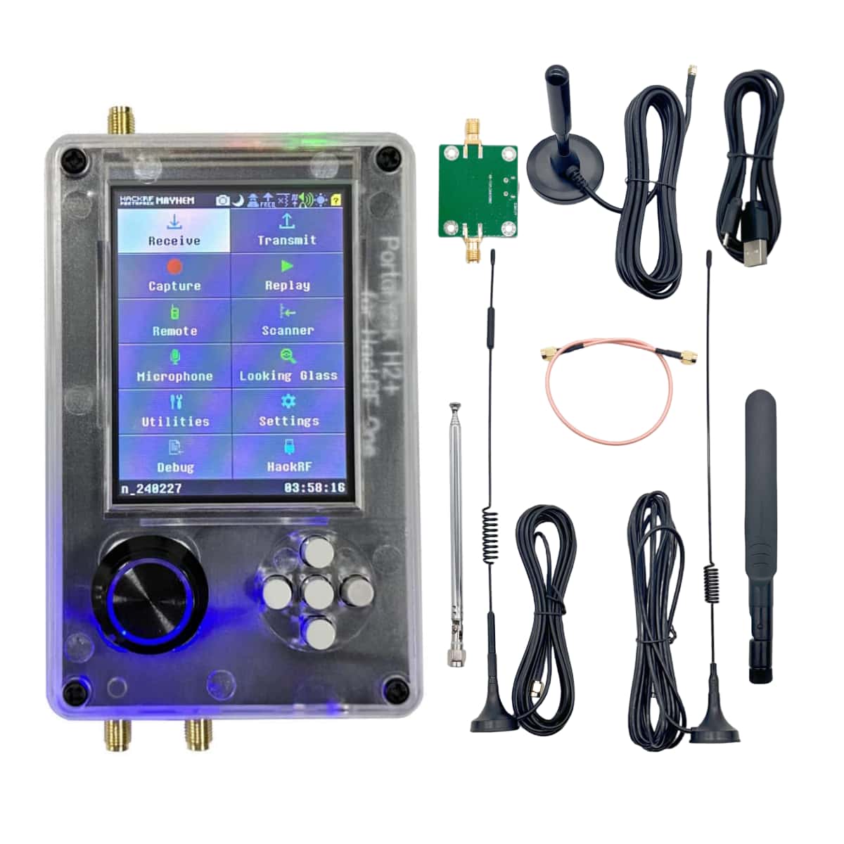 その他 HackRF One SDR 1MHz to 6 GHz HackRF One - SDR 1MHz-6GHz radio receiver/transmitter - Kamami on