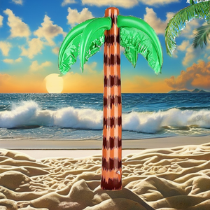 Nouveaux jouets aquatiques gonflables en PVC en forme de cocotier, cactus, <span class=keywords><strong>banane</strong></span> et flamant rose pour centre commercial - Product Image 4