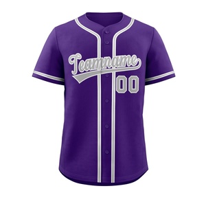 2025 New Design Men's <b>Baseball</b> Jerseys Custom Sublimation 100% Cotton Knitted Athletic Wear Moisture Wicking Summer - Product Image 6