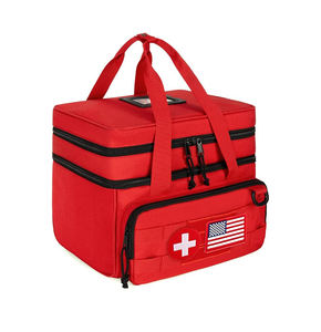 Outdoor Dubbele Lagen Survival Gear Rapid Medicine Opbergtas Survival Tools Organizer EHBO Kit Medische Tas - Product Image 1