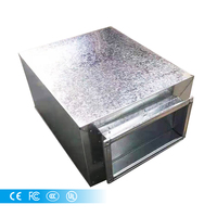 Usine directe personnalisé silencieux ventilateur conduit tuyau ZP100 silencieux système HVAC conduit d'air silencieux Ventilation ventilateur pièces