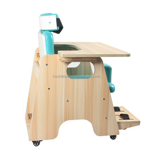 Système de siège thérapeutique en bois réglable pour enfants, multifonctionnel, pour enfants ayant des besoins spéciaux, fauteuil de réadaptation pour enfants handicapés - Product Image 5