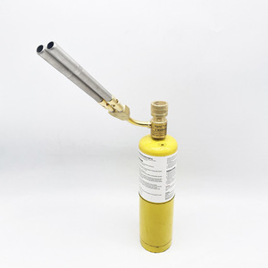 Antorcha manual Mapp Torch 1800C con cabezal angulado, recubierta de cobre, para soldadura con gas mixto y gas licuado, encendido manual. - Product Image 3