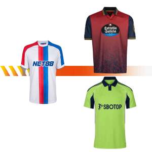 ユーロ2025-2026 ユニセックス 大人用 ナショナルチーム サッカーユニフォーム カスタムジャージ 100% ポリエステル OEMサービス 熱転写 チームウェア ロゴ - Product Image 1